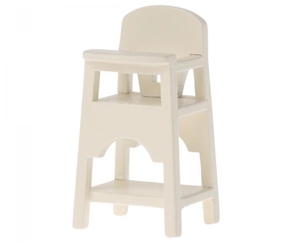 High Chair, Mouse - Off White | MailegUSA