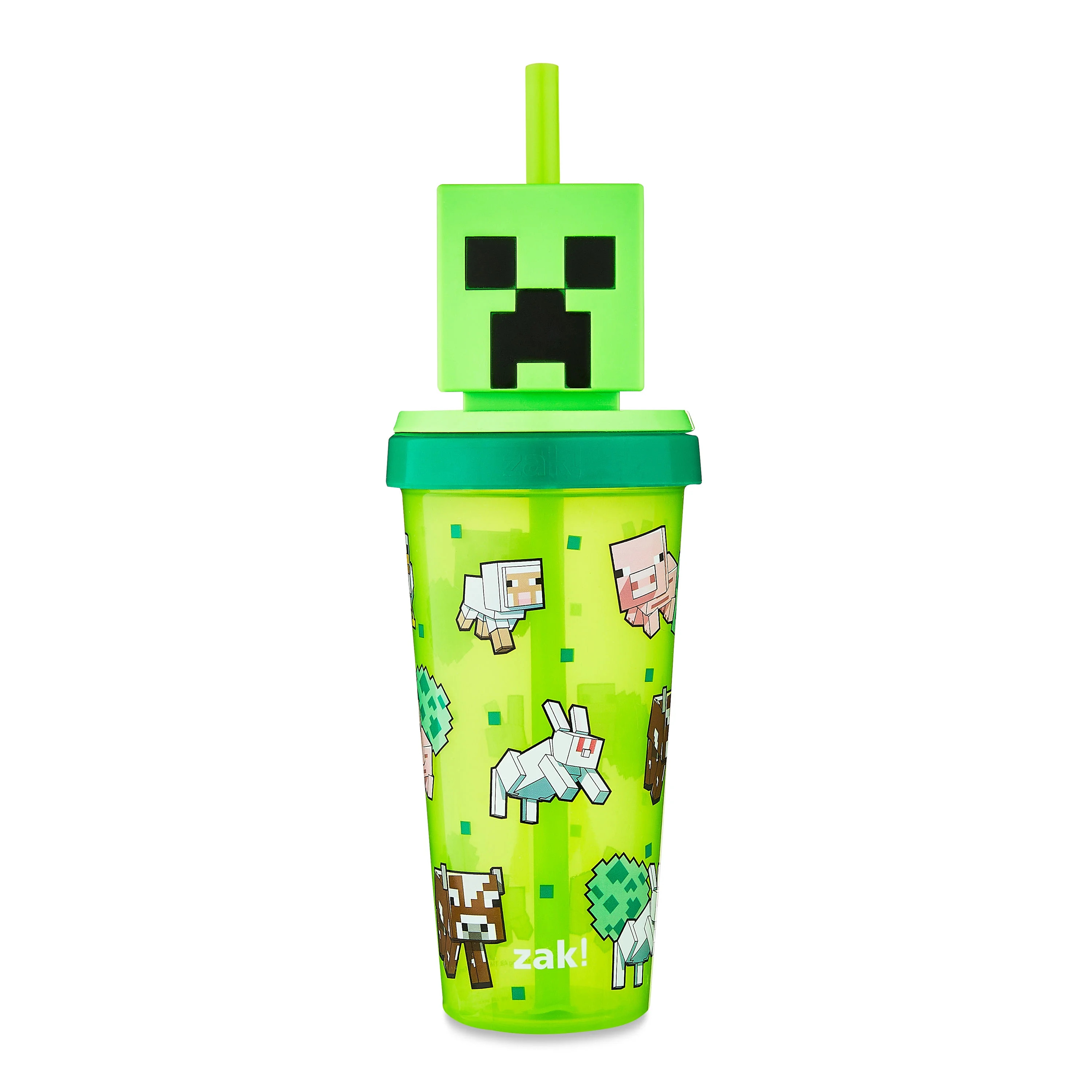 Zak Designs Minecraft 18oz Super Sipper Easter Tumbler | Walmart (US)