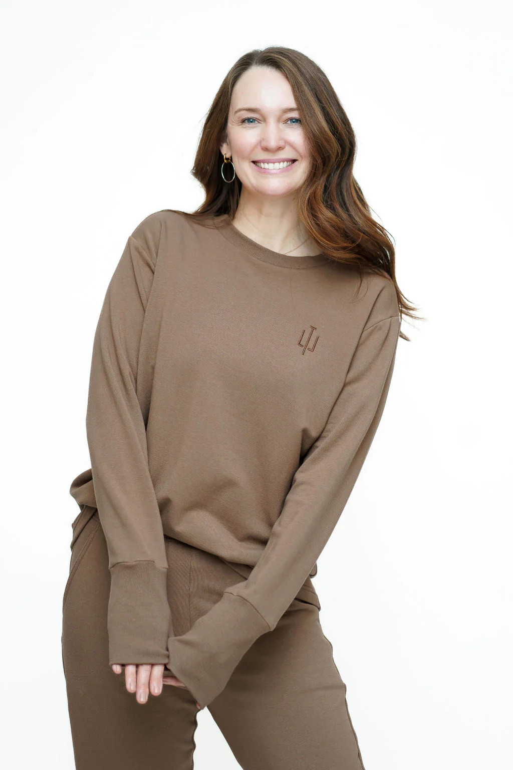 Jet Set Crewneck Sweatshirt | Liv Tall