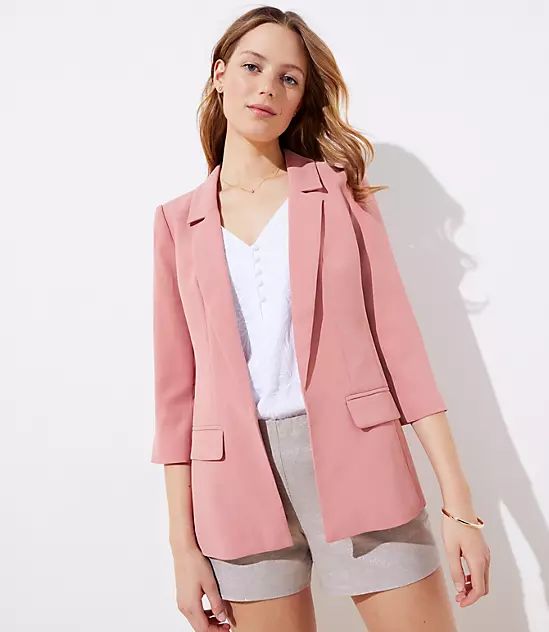 Long Open Blazer | LOFT