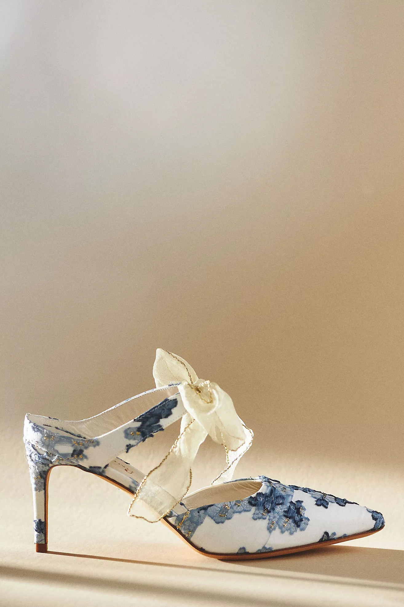 Something Bleu Elvie Mules | Anthropologie (US)