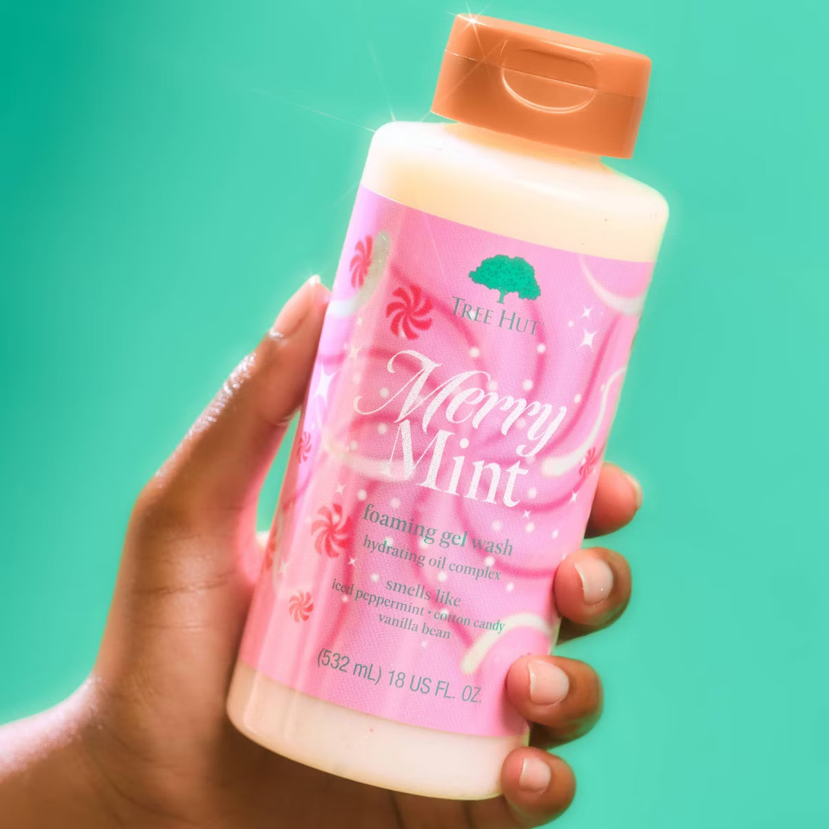 Tree Hut Foaming Gel Body Wash - Merry Mint - 18 fl oz | Target