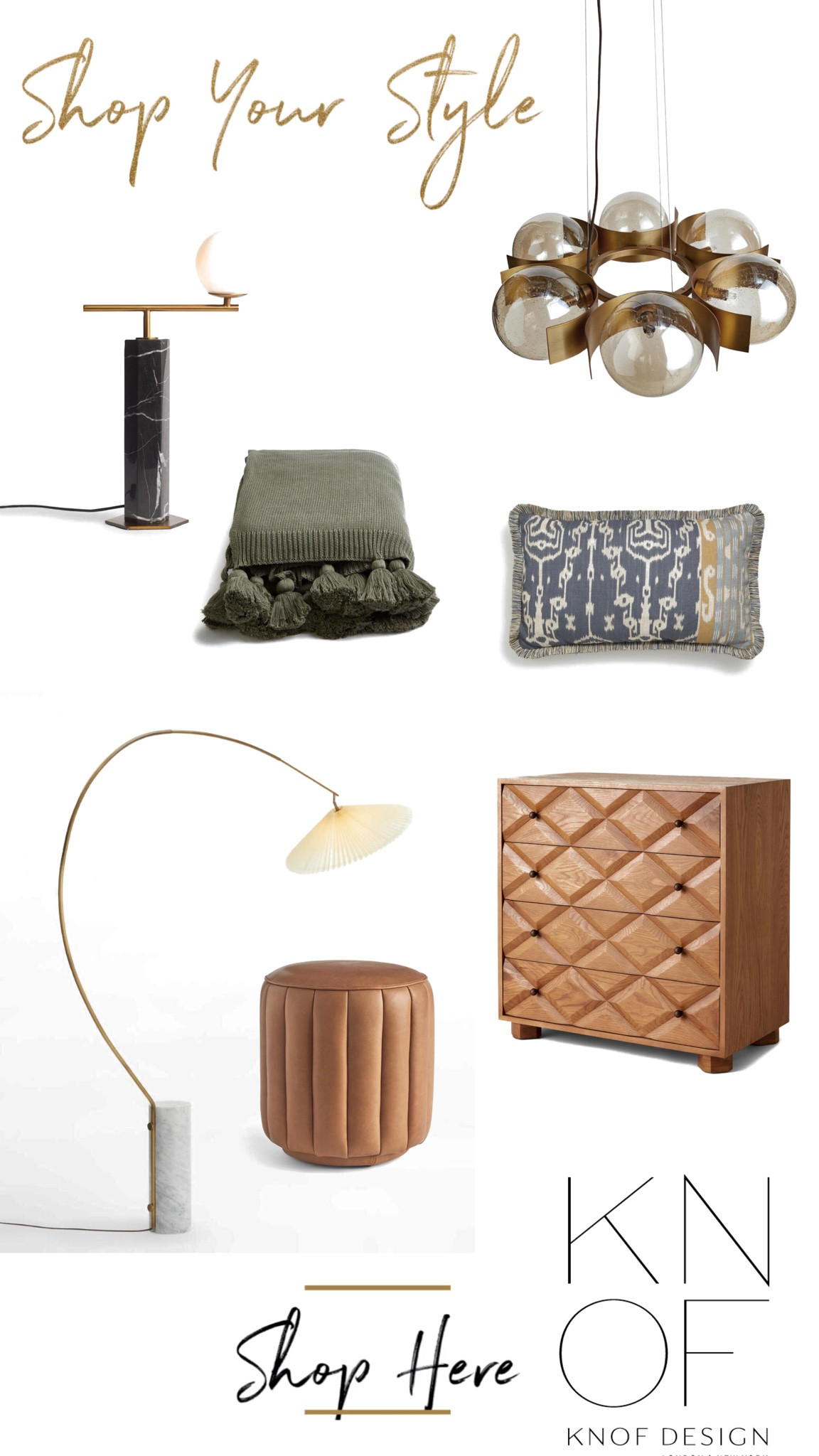 A beautiful selection of furniture, lighting and home decor that made our top picks! #knofdesign 

#LTKhome #LTKover40 #LTKstyletip