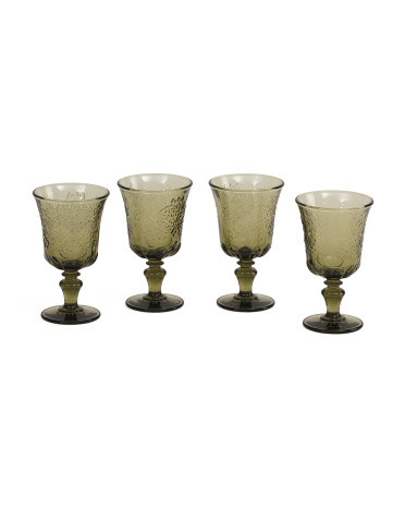 Made In France Set Of 4 Amboise Wine Glasses | TJ Maxx