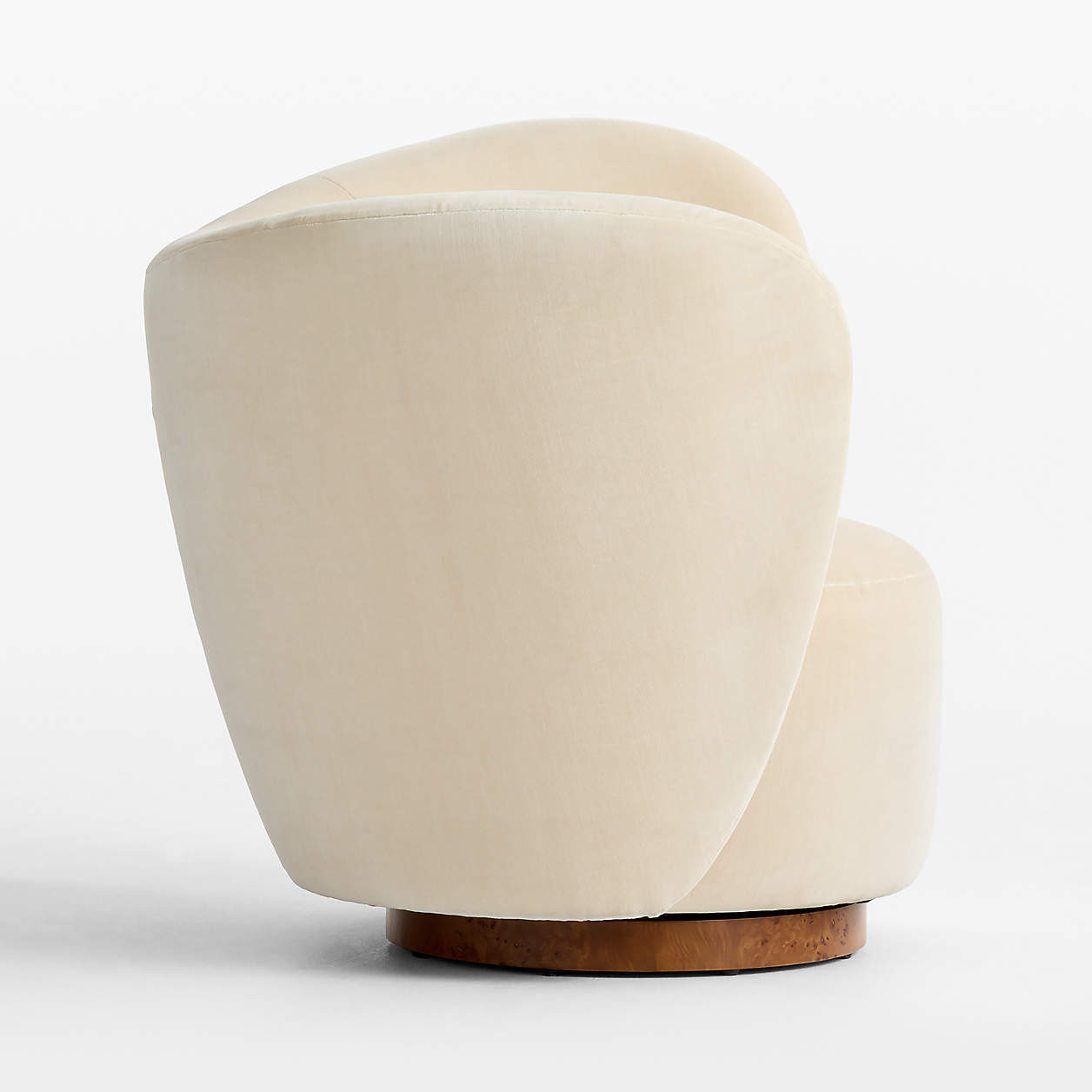 Salon Swivel Accent Chair by Laura Harrier and Tiffany Howell + Reviews | Crate & Barrel | Crate & Barrel