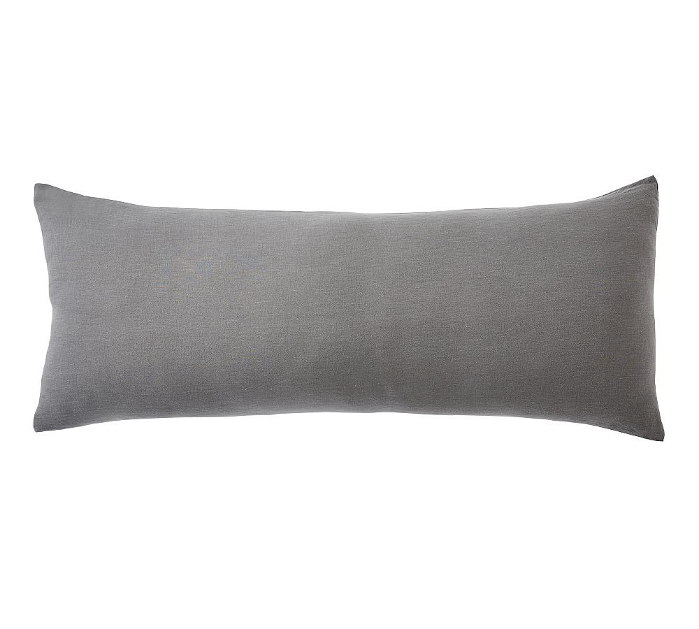 Belgian Flax Linen Oversized Lumbar Sham | Pottery Barn (US)