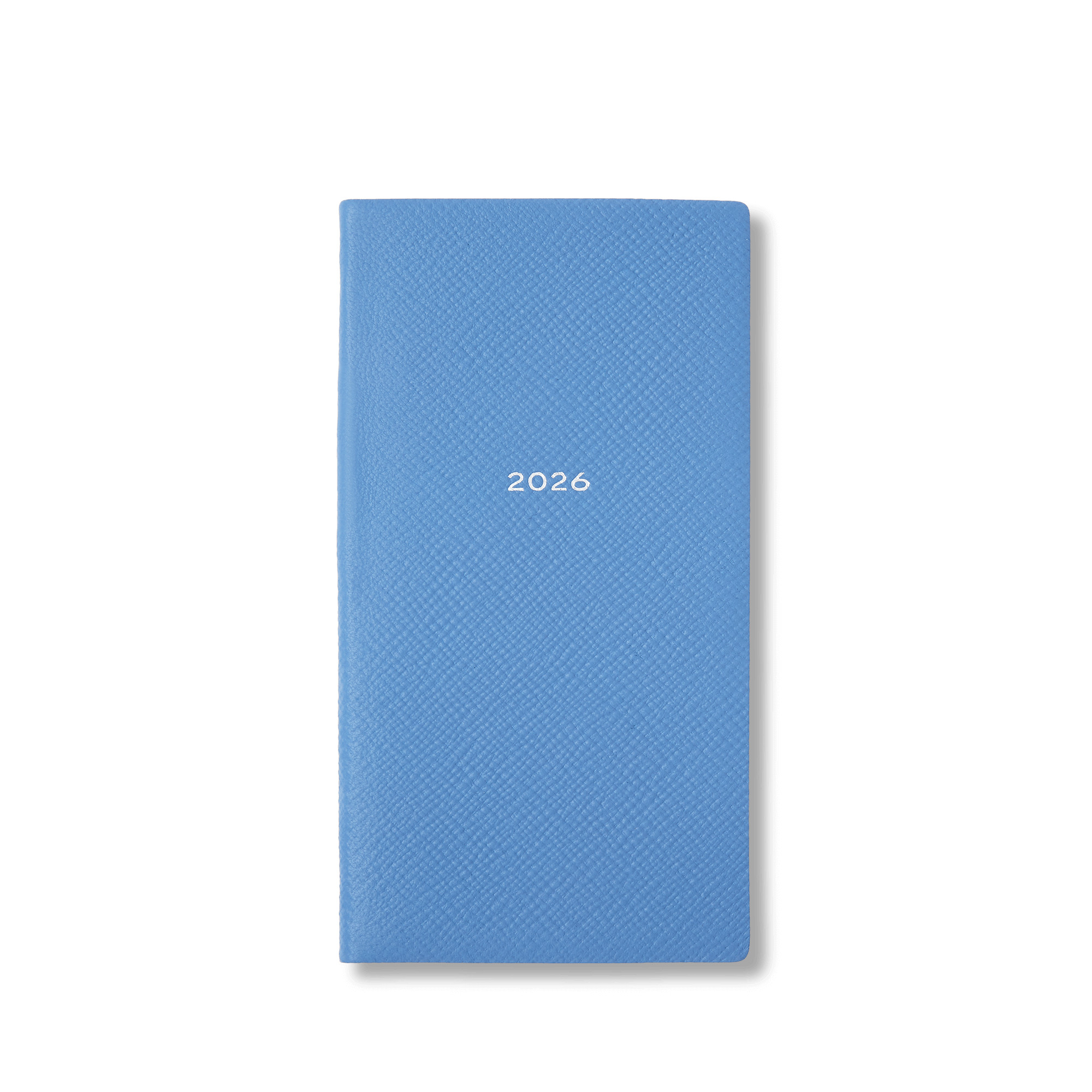 2026 Memoranda Weekly Journal in Panama  in nile blue | Smythson | Smythson