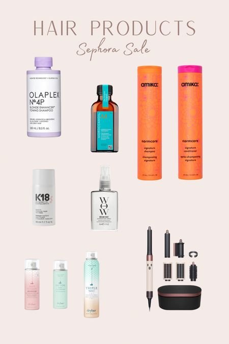 My current hair essentials and favorites! I have the Dyson, but if I were thinking about buying it now would be the time! The limited edition color is so cute plus it’s a great deal with the sale 🎀

#LTKxSephora #LTKfindsunder50 #LTKbeauty