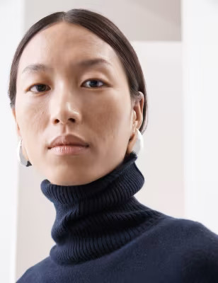 Rollkragenpullover aus reinem Kaschmir | Marks and Spencer DACH