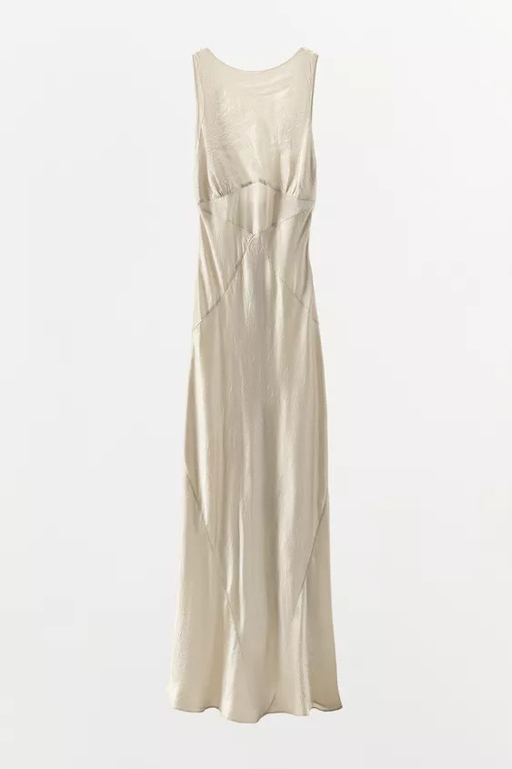 SATINKLEID MIT KNITTER-EFFEKT – LIMITED EDITION | Zara DE