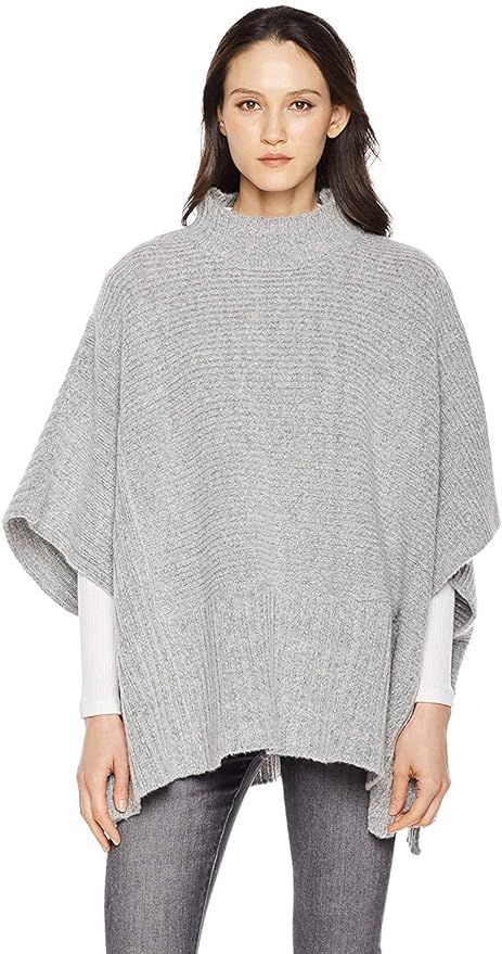 Beautiful Nomad Knit Poncho Pullover Shawl Wrap Sweater for Women | Amazon (US)