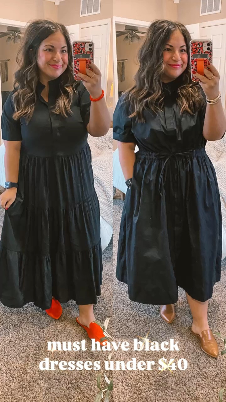 must have black dresses under $40 

 #LTKSeasonal #LTKMidsize #LTKStyleTip