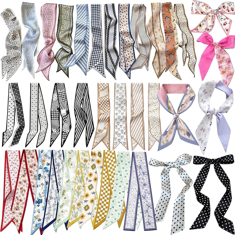 Women Handbag Scarf, Fashion Scarves for Women Multifunctional Scarves Purse Scarf Headbands for ... | Amazon (US)