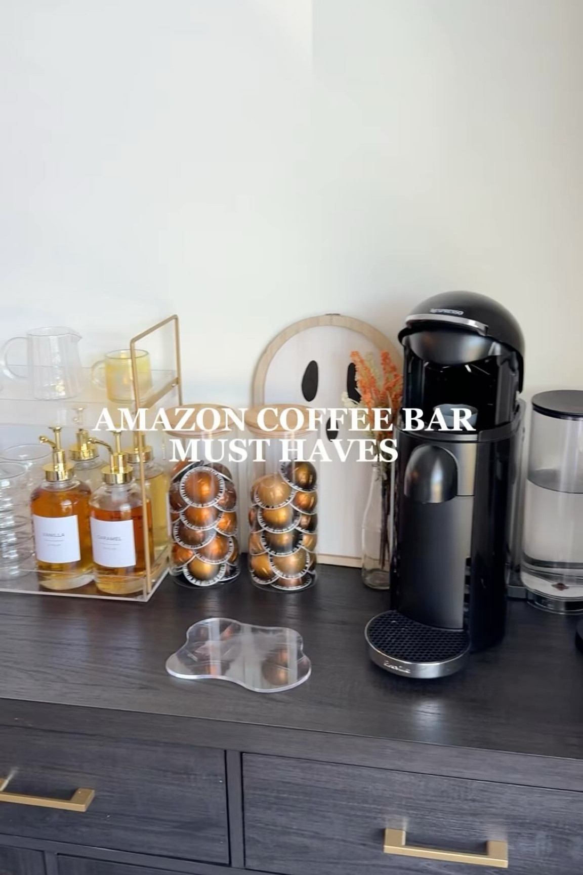 These are my most used coffee bar finds from Amazon! ☕️🤎 #coffeebar #amazoncoffeefinds #amazoncoffeebar #coffeebardecor #amazonmusthaves #amazoncoffeebarfinds #amazonfinds #coffeebarathome #coffeebarideas  #coffee #coffeeshop #amazon #latte #food #espresso #coffeetime #foodie #photography #coffeelover #breakfast #instagood #latteart #caffeine #happy #coffeeaddict #starbucks #specialtycoffee #coffeeholic #barista