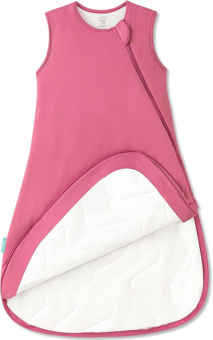 PurComfy Supersoft Sleep Sack 1.0 TOG, Premium Bamboo Viscose Baby Sleeping Bag 2-Way Zipper Slee... | Amazon (US)