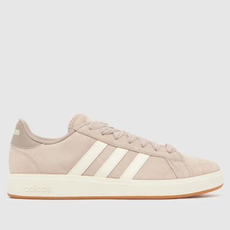 Mens Beige Multi adidas Grand Court Base 00s Trainers | schuh | Schuh