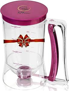 KPKitchen Pancake Batter Dispenser - Kitchen Must-Have Tool for Perfect Pancakes, Cupcake, Waffle... | Amazon (US)