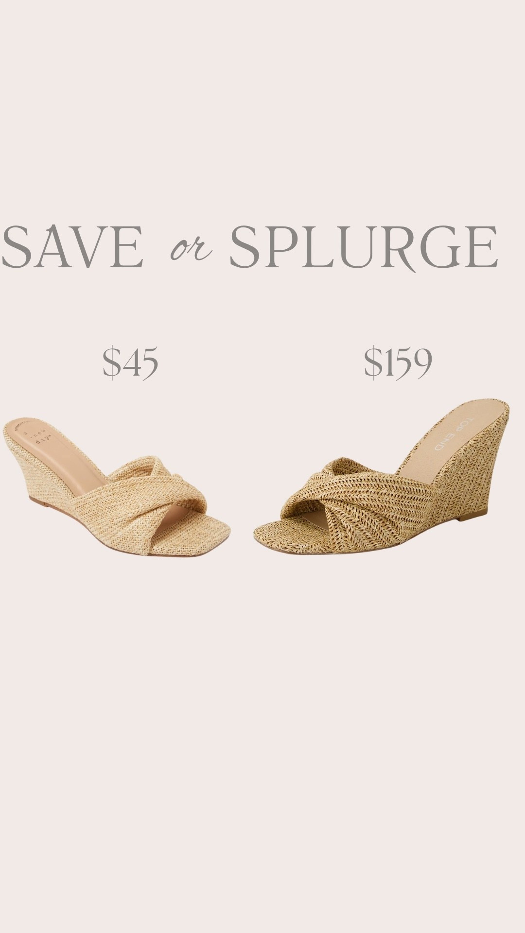 Save vs splurge 

#LTKootd #LTKOver40 #LTKSeasonal