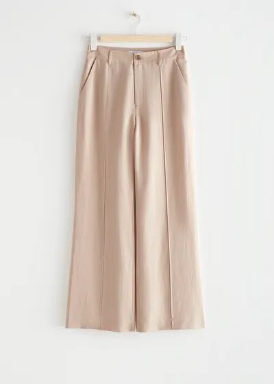 Flared Linen Trousers | & Other Stories (EU + UK)