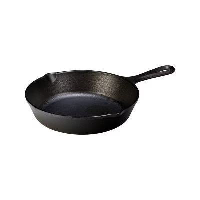 Lodge 8" Cast Iron Skillet: Preseasoned, Tarnish & Heat-Resistant, 8 Inch, Smooth Surface Compatible, Hand Wash Only | Target