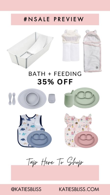 Nordstrom anniversary sale ❤️ baby gear: bath and feeding supplies 35% off



#LTKbaby #LTKsalealert #LTKxNSale