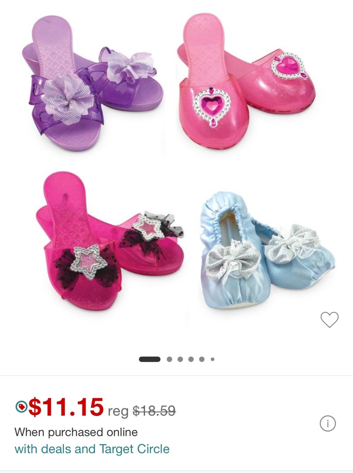 Amazing deal on these Melissa and Doug dress up shoes! 