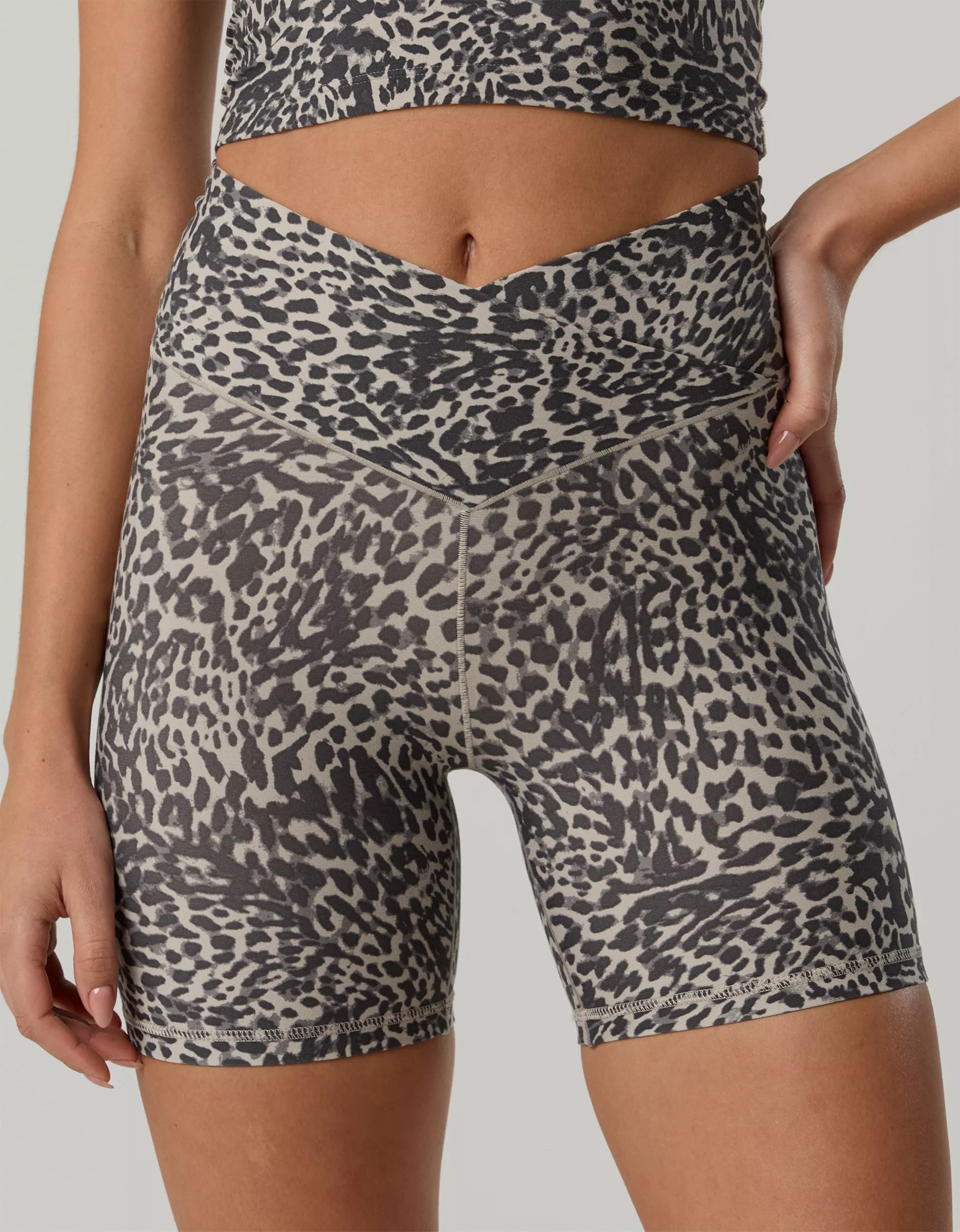 OFFLINE By Aerie Real Me Crossover High Waisted 5" Bike Short | American Eagle Outfitters (US & CA)