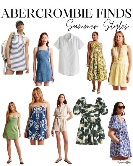 Love these summer dresses and rompers from Abercrombie! 

#LTKfindsunder100 #LTKfindsunder50 #LTKSeasonal