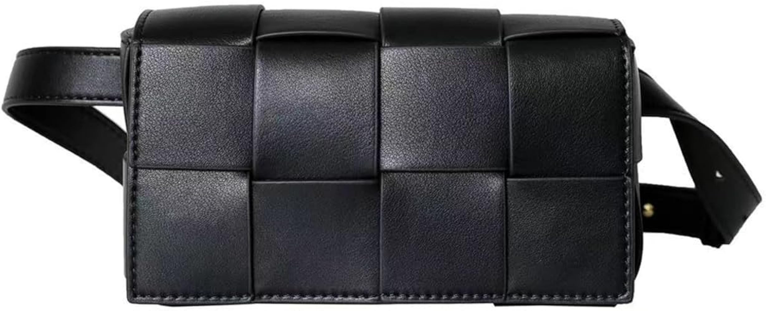 Mini Women's Weave Pack Convertible Crossbody,Cassette-Style Crossbody Waist Packs with Adjustabl... | Amazon (US)