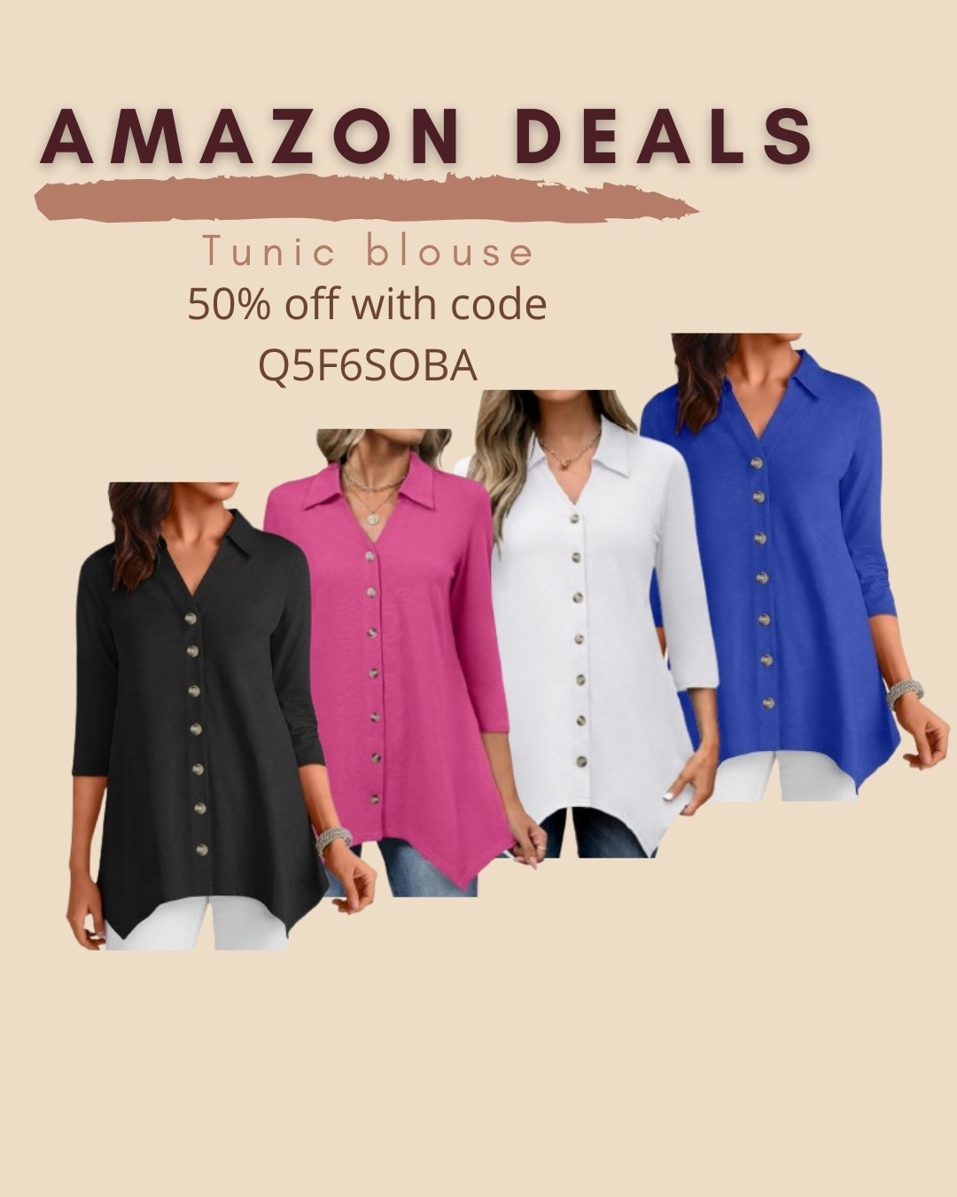 $7 ends 12/14

Anrabess
Amazon fashion
Amazon deals tunic blouse
Workwear


#LTKSaleAlert #LTKFindsUnder50