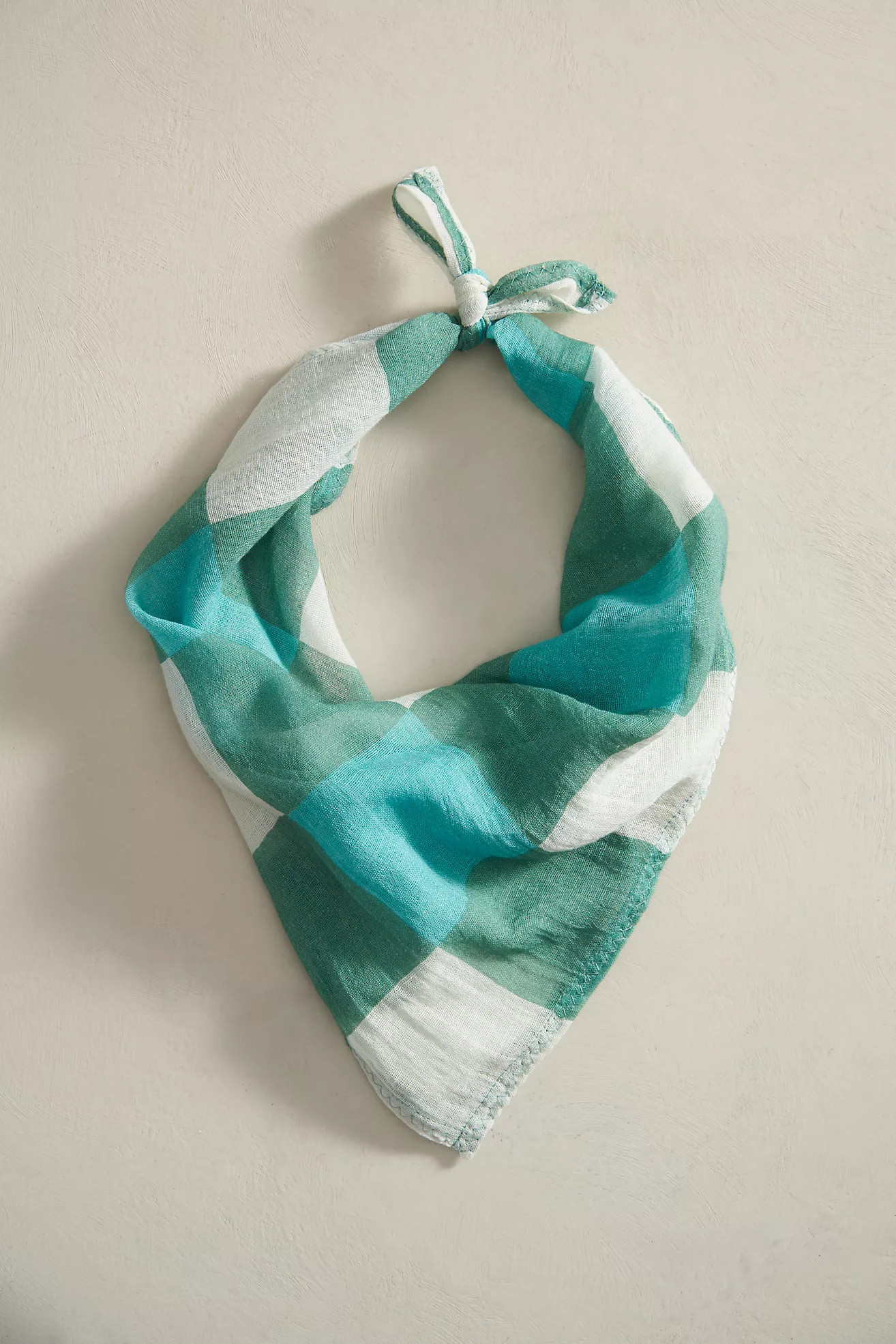 Plaid Gauze Bandana | Terrain