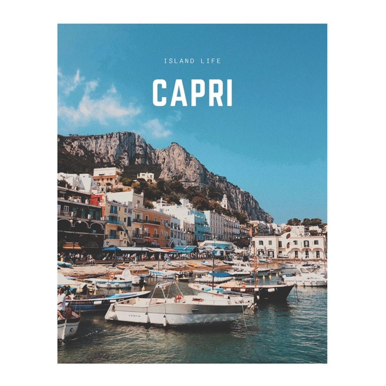 Island Life Book Set: Capri : A Decorative Book - Perfect for Coffee Tables, Bookshelves, Interio... | Walmart (US)