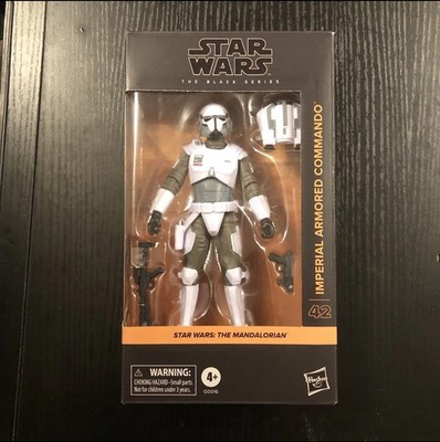 Hasbro 2024 Star Wars Black Series 42 Imperial Armored Commando 6" Figure CHASE! | eBay US