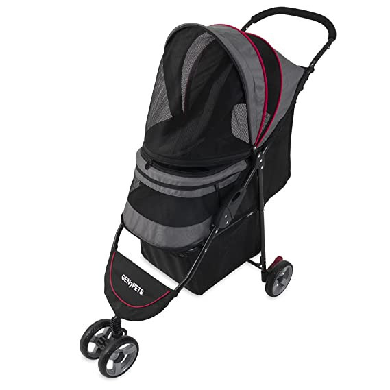 Gen7Pets Regal Plus Dog Stroller - Gray Shadow Pet Stroller | Amazon (US)