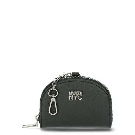 Madden NYC Women's Half Moon Wallet, Black | Walmart (US)