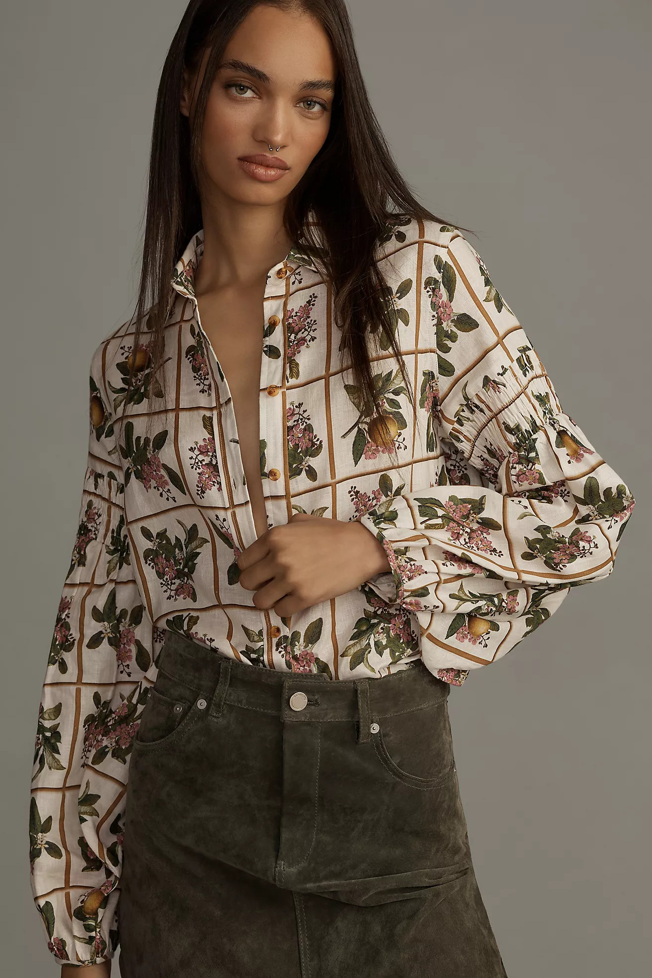 Sancia Lucie Buttondown Shirt | Anthropologie (US)