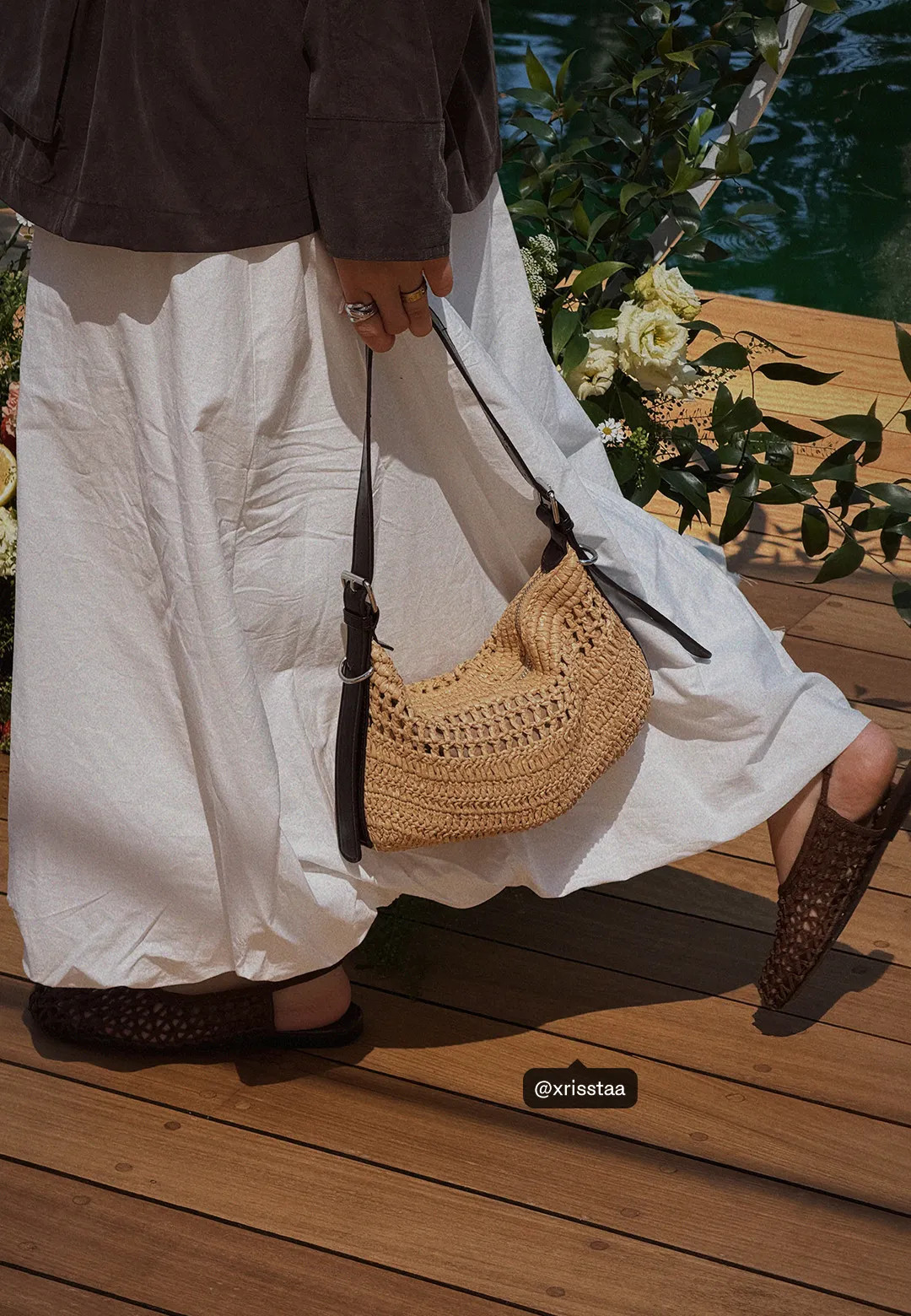 Mini crochet shoulder bag - Women's Bags | Stradivarius United Kingdom | Stradivarius (UK)