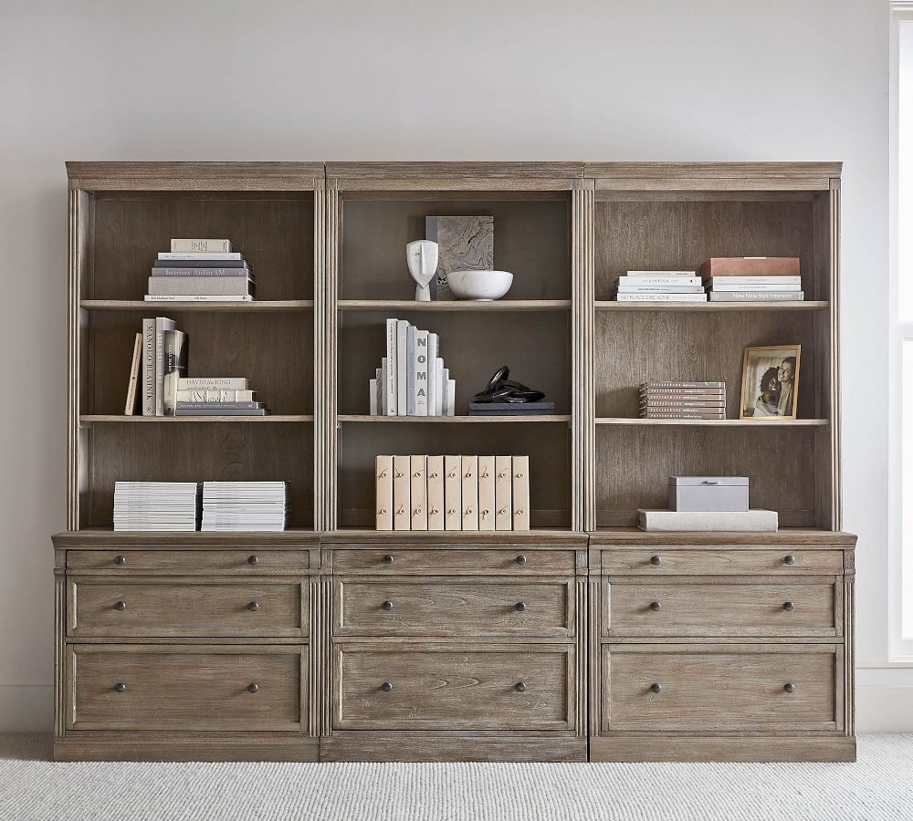 Livingston 70" x 81" Bookcase | Pottery Barn (US)