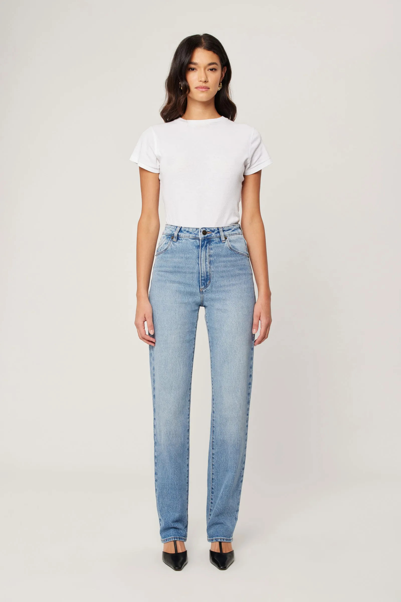 Original Straight Jean Long - Brad Blue | Rolla's Jeans APAC