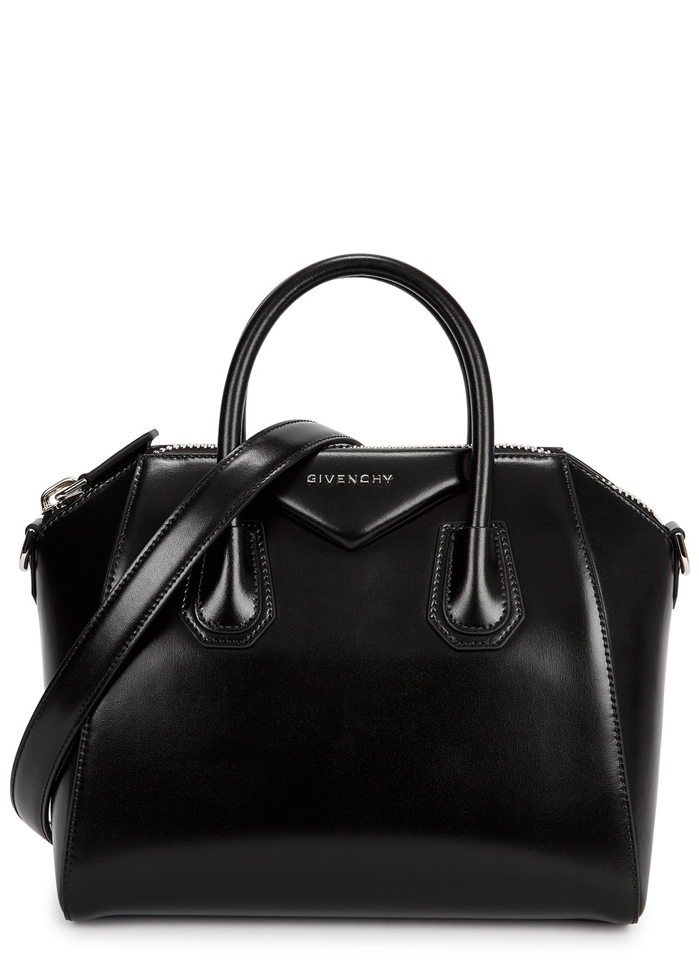 Antigona small black leather top handle bag | Harvey Nichols (Global)