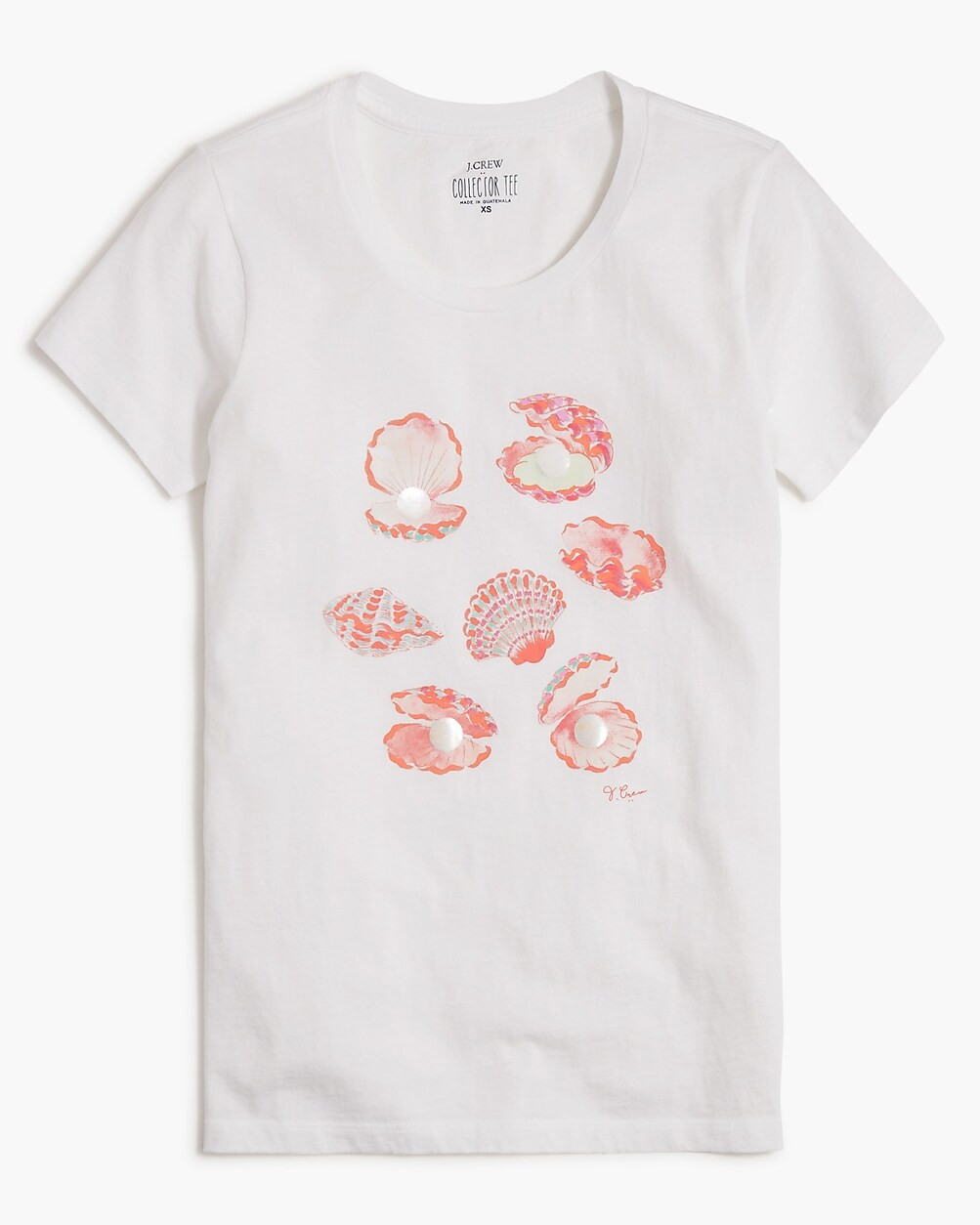 Glam clams graphic tee | J.Crew Factory