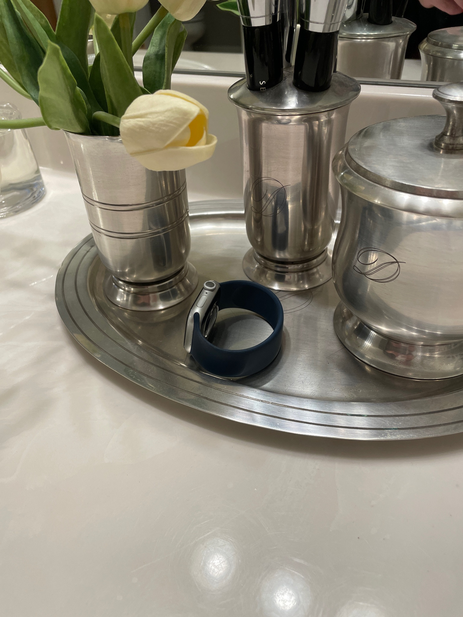 The Apple Solo Loop for my Apple Watch has been a great fit to reduce my metal exposure. Have you tried it yet?

#LTKsalealert #LTKstyletip #LTKFind