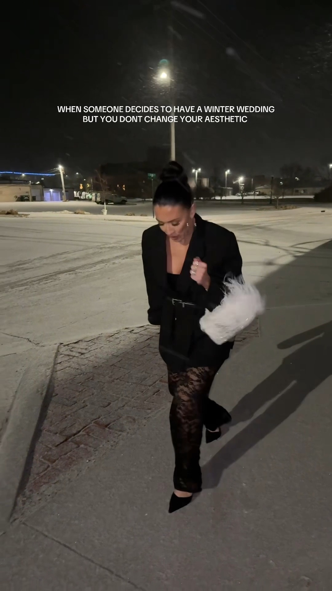 Had my brother in laws rehearsal dinner tonight for his wedding and I brought my winter pants out 🤣🤭 sharing my Amazon details and my oversized blazer! 

Event outfit 
Black outfit 


#LTKWedding #LTKFindsUnder50 #LTKSeasonal