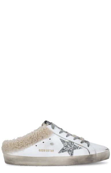 Golden Goose Deluxe Brand Superstar Shearling-Lined Sneakers | Cettire Global