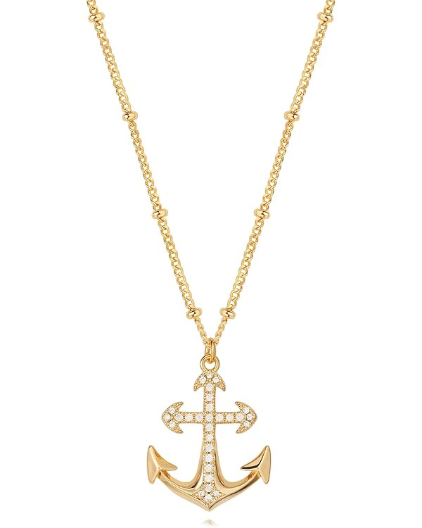 MTMY Gold Starfish Necklace 14K Gold Plated Shell Conch Ocean Pendant Necklace for Women Beach Su... | Amazon (US)