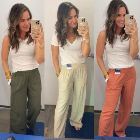 Like and comment “OLDNAVY2” to have all links sent directly to your messages. Loving these old navy linen pants saw some in store at a&f for way more. Available in 7 colors and lengths 👌
.
#oldnavy #oldnavystyle #linenpants #casualstyle #casualoutfit #summerstyle #summerfashion 

#LTKfindsunder50 #LTKstyletip #LTKsalealert