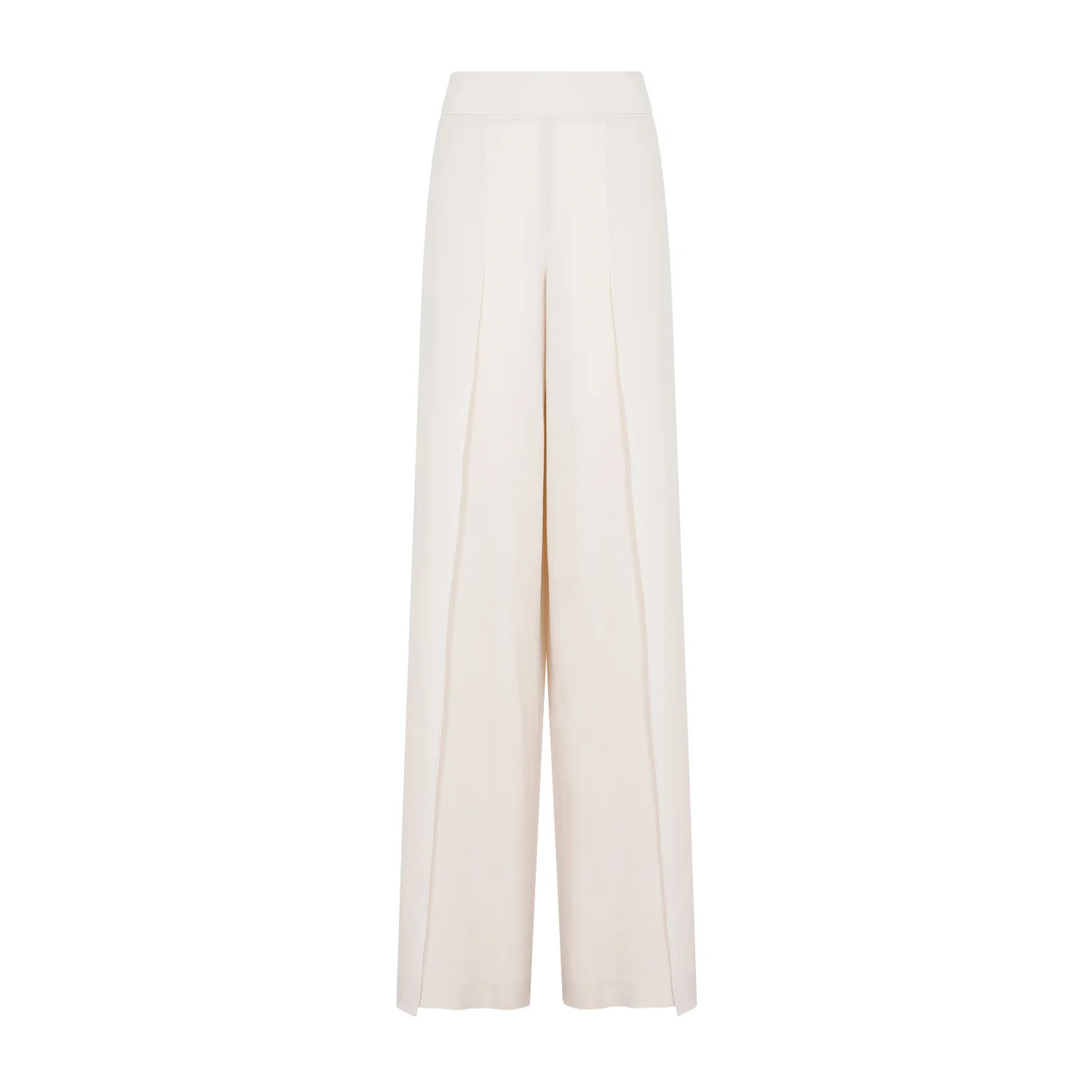 Women's Akris Fellia Chiffon Pants in Nude & Neutrals | Size 40 | 208730034507 Color 633 | LOZURI