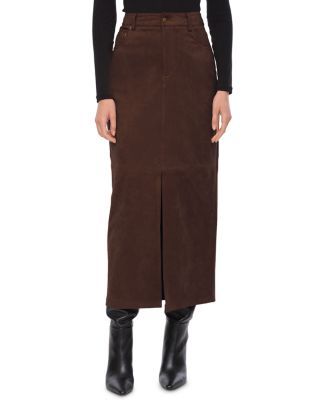 Faux Suede Maxi Skirt | Bloomingdale's (US)