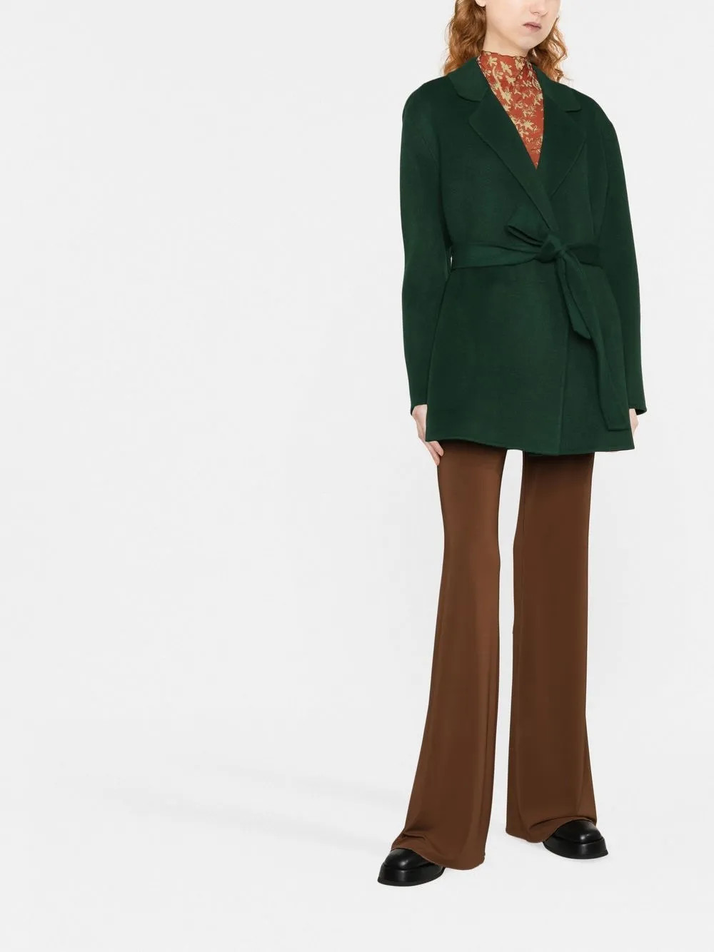 P.A.R.O.S.H. Mantel Mit Gürtel - Farfetch | Farfetch Global