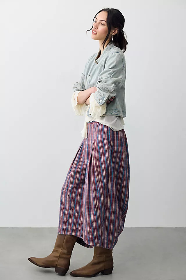 Misty Haze Crop Pull-On Pants | Free People (Global - UK&FR Excluded)